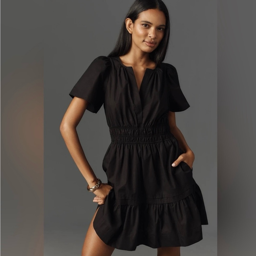 The Somerset mini dress - black- size large